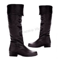 125-Zola Ellie Shoes, 1 inch heels Leather  Knee High Boots