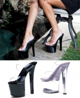 711-Coco Ellie Shoes, 7 inch pointed Stiletto high heels