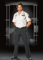 4479 Dreamgirl Costume, Sergeant Dick Amazing, Prison guard shirt