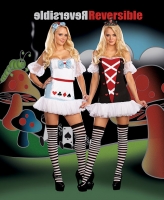 5975 Dreamgirl Costume, Tea for Two Costume, Fully Reversible stretch