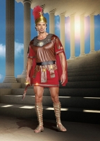 8124 Dreamgirl Male Costume, Marcus Abonius Men's tunic with attached