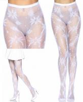1411 Leg Avenue Exotic Snowflake fishnet tights