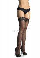 1017 Leg Avenue Stockings,  spandex sheer lace top thigh highs wi
